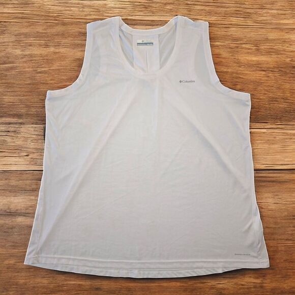 Columbia White Tank Top (TK10) - Picture 3 of 13